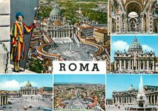CPM Roma Souvenir de Rome