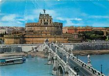 CPM Roma Pont et Chateau Saint Ange
