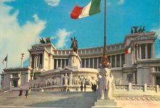 CPM Roma Monument a Vittorio Emanuele II