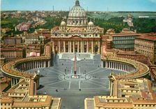 CPM Roma Place Saint Pierre