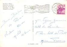 CPM Roma Souvenir de Rome