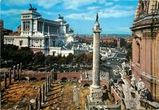 CPM Roma Colonne et Forum de Trajan