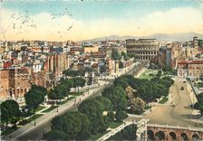 CPM Roma Les Forum Imperial