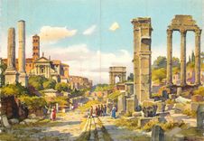 CPM Roma Forum Romain