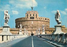 CPM Roma Pont et Chateau Saint Ange