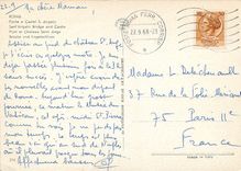 CPM Roma Pont et Chateau Saint Ange