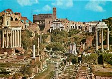 CPM Roma Panorama Forum Romain