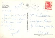 CPM Roma Place Saint Pierre