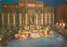 CPM Roma Fontaine de Trevi