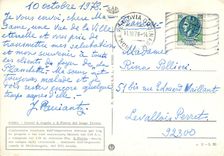 CPM Roma Castel S Angelo e S Pierre del lungo Tevete