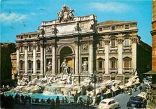 CPM Roma Le Fontaine de Trevi