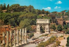 CPM Roma Forum Romain Arc de Tito