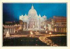 CPM Roma Place Saint Pierre