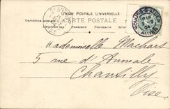 CPA Enfant Antoinette Meilleurs souhaits