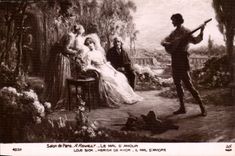 CPA Salon of Paris has Renault the evil of love