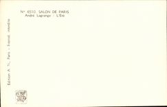 CPA Living room of Paris Andre Lagrange the summer