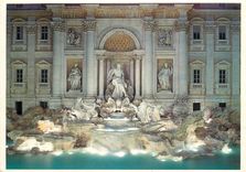 CPM Roma La Fontaine de Trevi