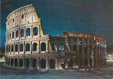CPM Roma Le Colysee nocturne