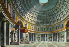 CPM Roma Interieur du Pantheon