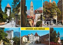CPM Grusse aus meran