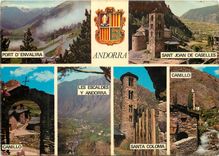 CPM Andorra Valls d'Andorra Differents aspectes Port d'Envalira Sant Joan de Caselles Canillo Sant 