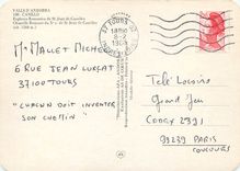 CPM Andorra Valls d'Andorra Canillo Chapelle Romane du Xe S de St Jeau de Caselles