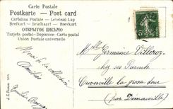 Fantasy CPA Colombes I love you the kiss burning it is the beautiful flame