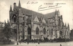 Bordeaux CPA the church St Michel