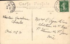 Aix les Bains CPA the parish church