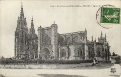 CPA Environs of Trawl-nets on the Marne Church NR Rams spine