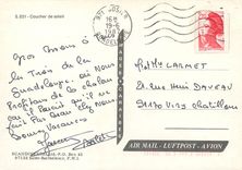 CPM Saint Barthelemy Coucher de soleil