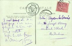 Saint Etienne CPA Places town hall seen of the Town hall