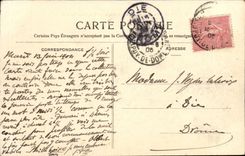 CPA observatory of Puy de Dome Ruins of the Mercury temple