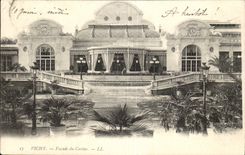 Vichy CPA Frontage of casino