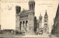 Lyon CPA Notre Dame de Fourviere the frontage