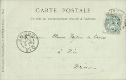 CPA Environs of Clermont Ferrand makes It of Puy de Dome (sheep)