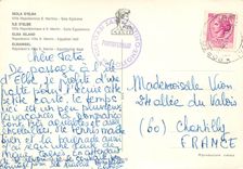 CPM Isola d'elba villa napoleonique a s marti salle egyptienne Egypte