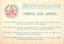 CPM Fabrica vetri artisticl Murano