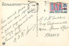 CPM New York City Nightfalll in Lower Manhattan