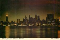 CPM New York City Glittering Panorama of Midtown Manhattan