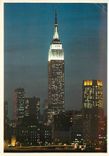 CPM New York Sky The Empire State Building lighing up the New York City