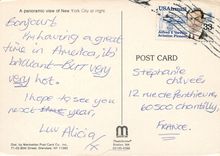 CPM New York A Panoramic view of New York city at night