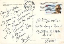 CPM New York Panoramic aerial view Manhattan