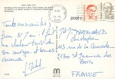 CPM New York City Standing at the entrance to New York's Harbor