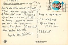 CPM New York Nightfall in Lower Manhattan With Brooklyn Bridge