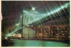 CPM Brooklyn Bridge at night