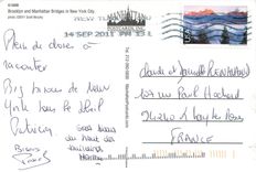 CPM New York Brooklyn Bridge Manhattan Bridge