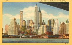 CPA Skyline of Lower Manhattan New York City