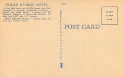 CPA New York Prince George Hotel