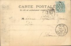 Surroundings of Vichy CPA Castle Busset Bourbon